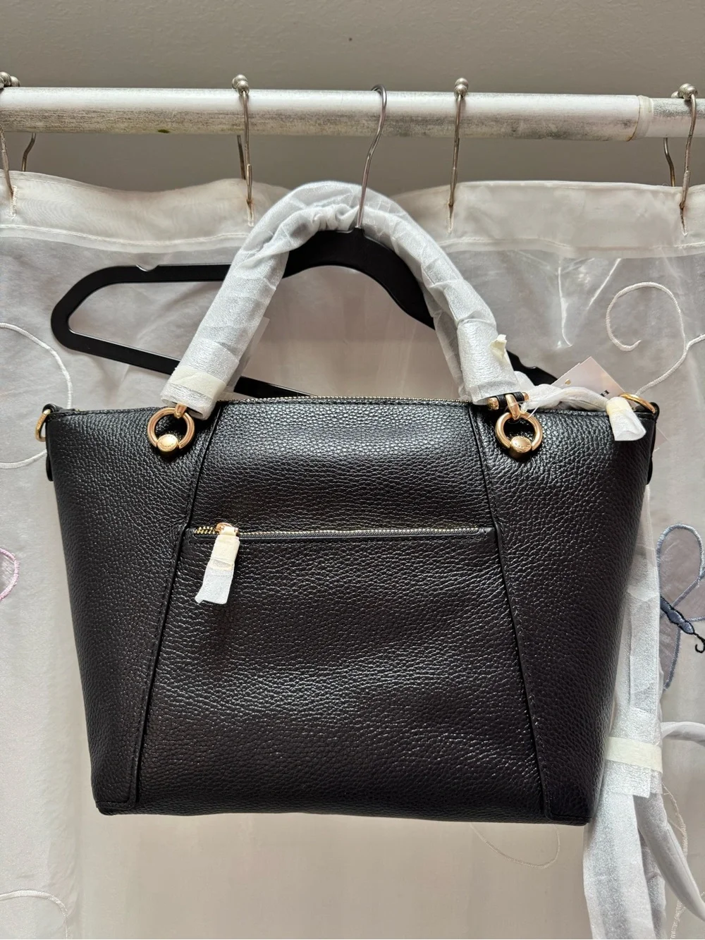 Coach structured black